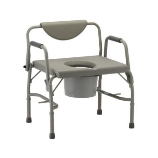 Nova Bariatric Drop-Arm Commode