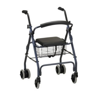 Nova Cruiser Classic Rolling Walker - Red