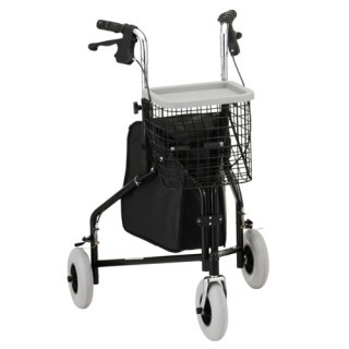Nova Traveler 3 Wheel Rolling Walker - 3 Colors