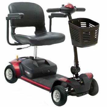 Pride Go-Go Elite Traveler - 4 Wheel Scooter