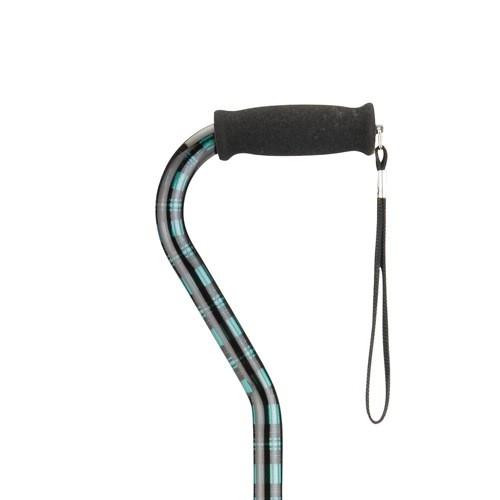 Nova Cane Offset with Strap - Model: MCN-1070BP/MF - 2 Colors