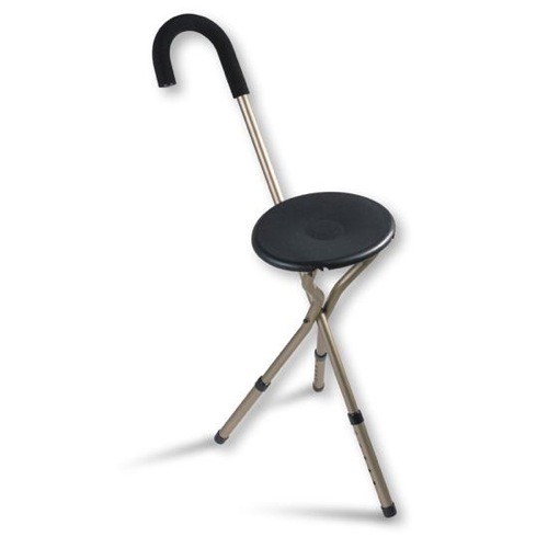Nova Folding Seat Cane - Adjustable