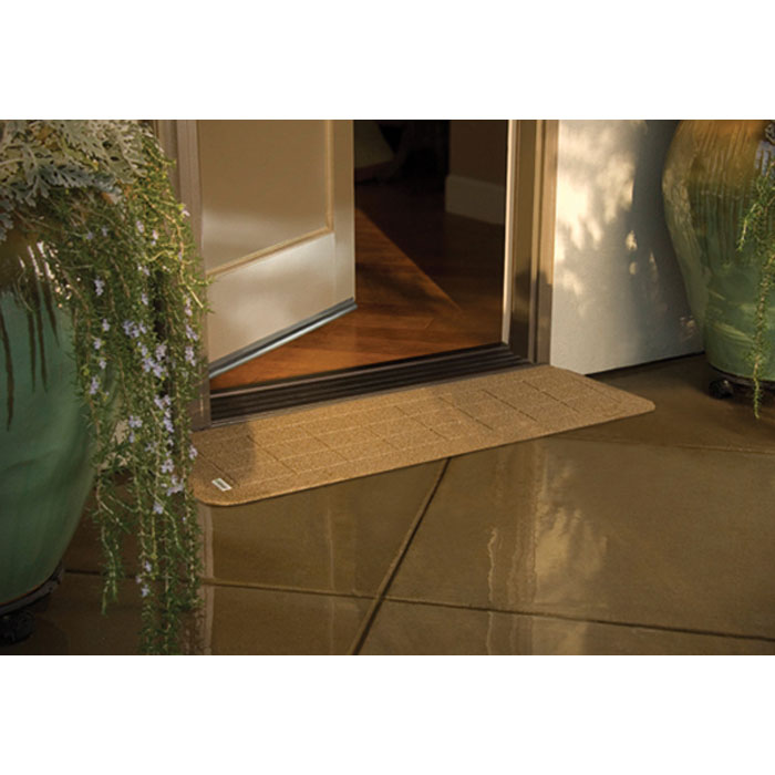 StoneCap(tm) Rubber Threshold Ramp