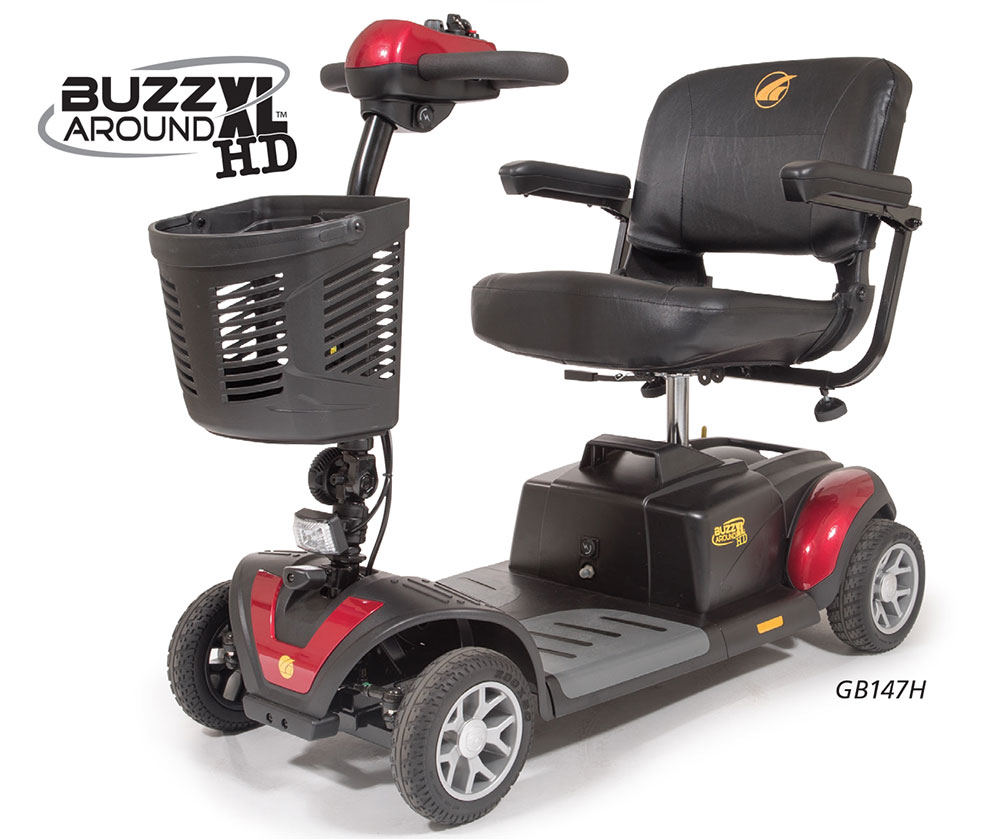 Buzzaround XL-HD 4-wheel Scooter from Golden