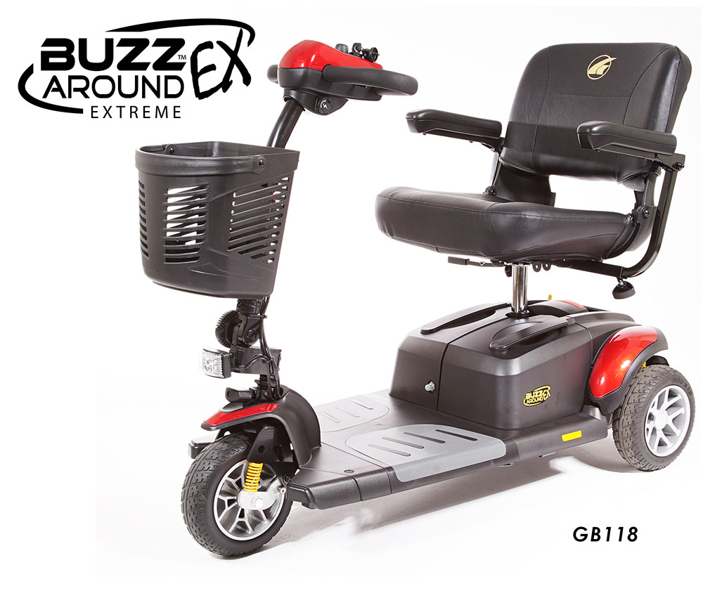 Buzzaround EX 3-Wheel Scooter from Golden