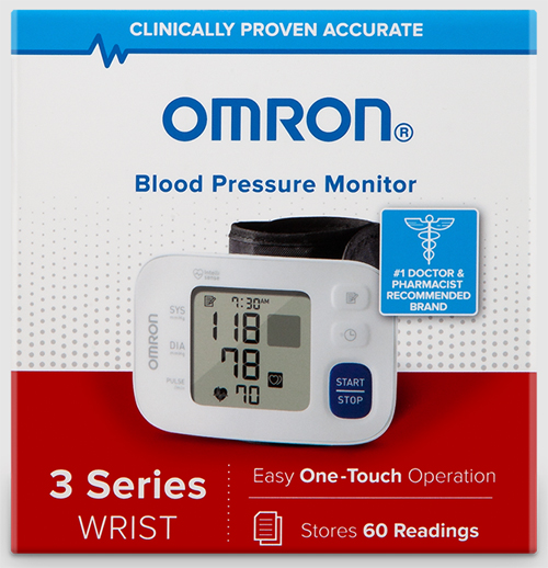 3 Series Wrist Blood Pressure Monitor - BP6100