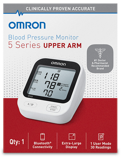 5 Series Upper Arm Blood Pressure Monitor - BP7255
