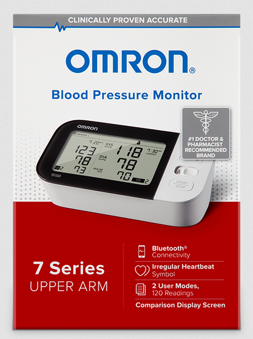 Wireless Upper Arm Blood Pressure Monitor - BP7350