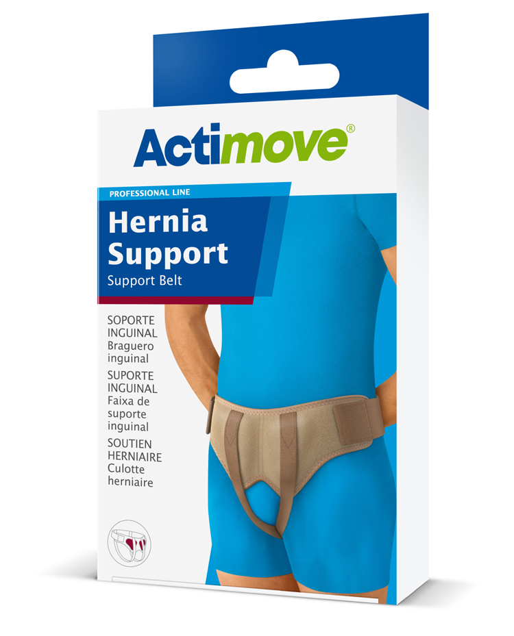 Actimove Hernia Support Brief White Large