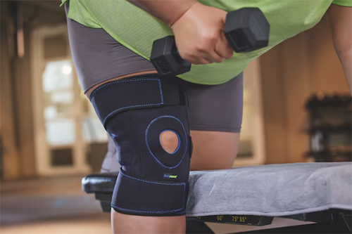 Actimove Knee Support Open Patella Adjustable Univ Black - Image 3