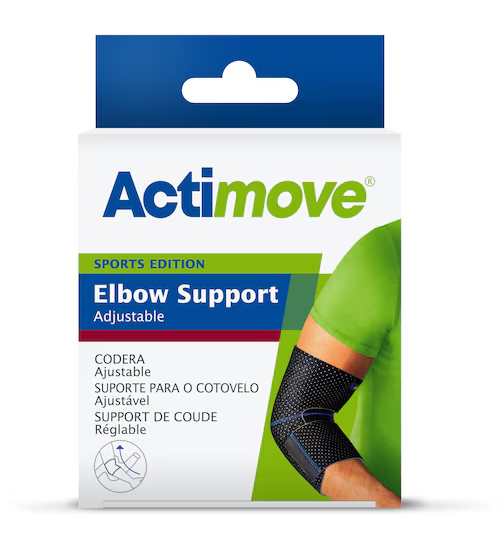 Actimove Elbow Support Adjustable Univ Black