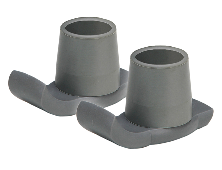 Nova Walker Glide Skis For 1 1/8" - Gray