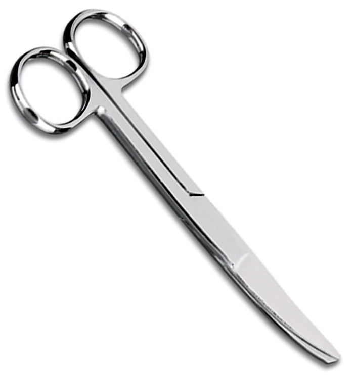 Prestige Medical Curved Dressing Scissors 5.5"