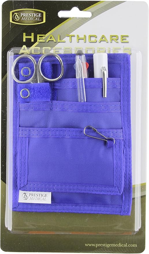 Prestige Medical Belt Loop Organizer Kit - Royal Blue