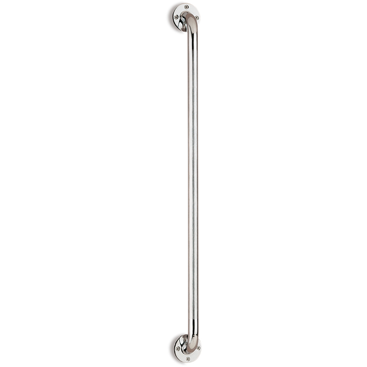 Nova Wall Grab Bar 32" - Chrome With Knurled Handle