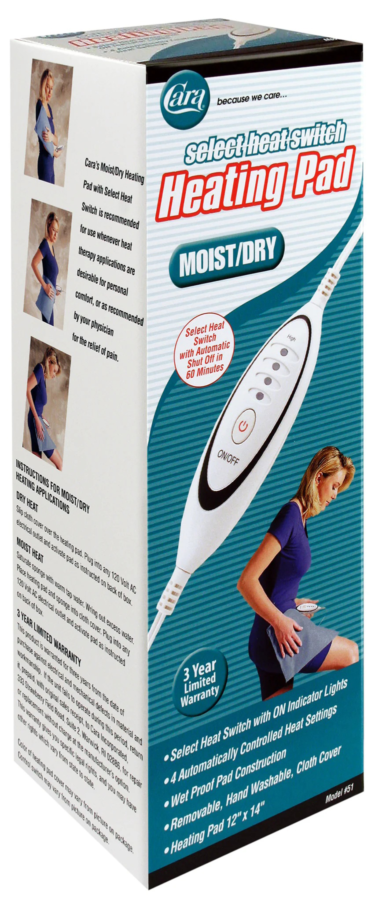 Cara Heating Pad Model 51